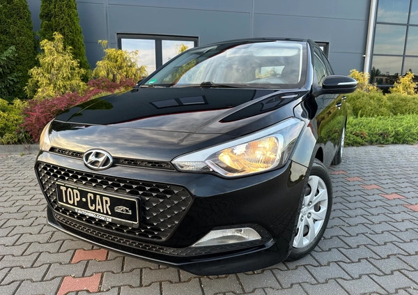 Hyundai i20 cena 32999 przebieg: 138193, rok produkcji 2017 z Warka małe 704